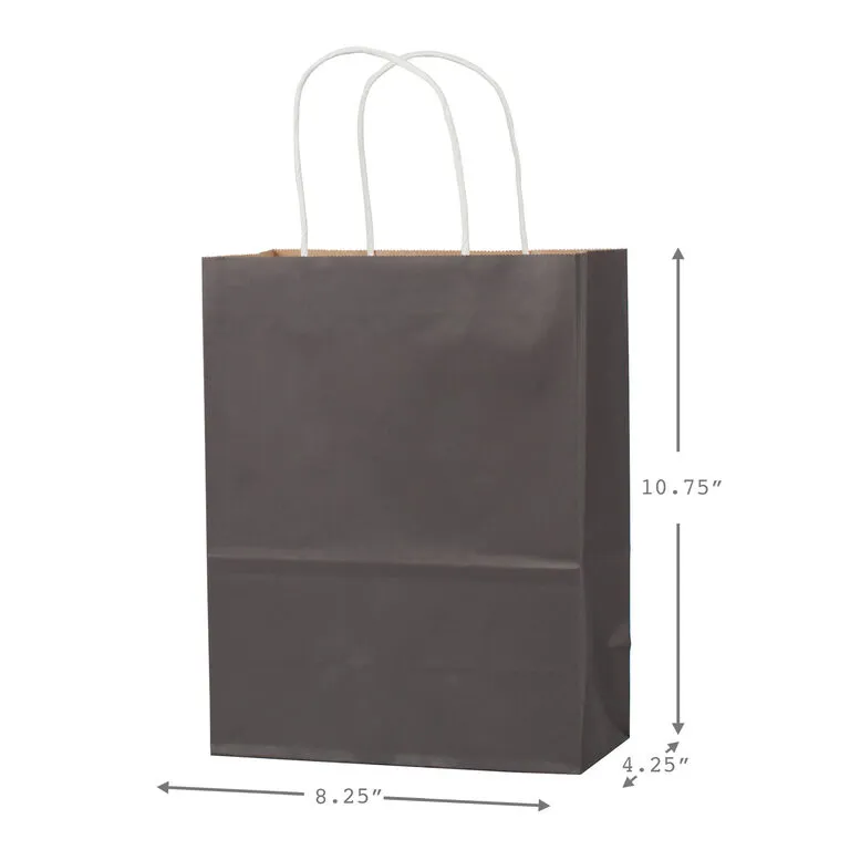Hallmark 10.7" 12-Pack Assorted Kraft Paper Gift Bags 5 Hallmark 10.7" 12-Pack Assorted Kraft Paper Gift Bags - Image 3