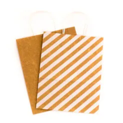 Hallmark 12.5" 12-Pack Assorted Kraft Paper Gift Bags 14 Hallmark 12.5" 12-Pack Assorted Kraft Paper Gift Bags -Hallmark shop 12.5 Prints and Solids 12Pack Assorted Gift Bags 5EGB6049 04