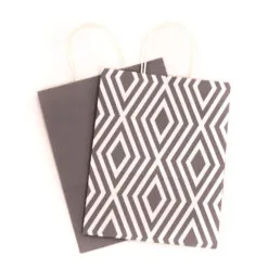 Hallmark 12.5" 12-Pack Assorted Kraft Paper Gift Bags 19 Hallmark 12.5" 12-Pack Assorted Kraft Paper Gift Bags -Hallmark shop 12.5 Prints and Solids 12Pack Assorted Gift Bags 5EGB6049 09