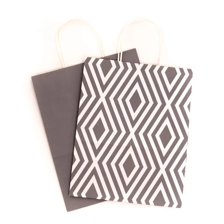 Hallmark 12.5" 12-Pack Assorted Kraft Paper Gift Bags 11 Hallmark 12.5" 12-Pack Assorted Kraft Paper Gift Bags - Image 9