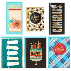 Hallmark Assorted Cards For All Occasions In Floral Organizer Box, Box Of 24 13 Hallmark Assorted Cards For All Occasions In Floral Organizer Box, Box Of 24 -Hallmark shop 24 Cards for AllOccasions in Floral Organizer Box 5EDX3457 03