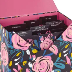 Hallmark Assorted Cards For All Occasions In Floral Organizer Box, Box Of 24 17 Hallmark Assorted Cards For All Occasions In Floral Organizer Box, Box Of 24 -Hallmark shop 24 Cards for AllOccasions in Floral Organizer Box 5EDX3457 07