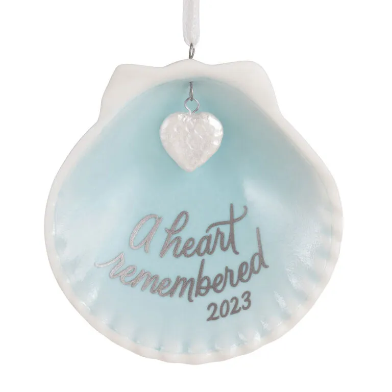 Hallmark A Heart Remembered 2023 Porcelain Ornament 3 Hallmark A Heart Remembered 2023 Porcelain Ornament