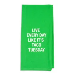 Taco Tuesday Funny Tea Towel