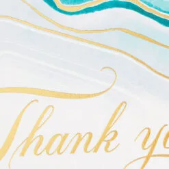 Hallmark Abstract Waves Boxed Blank Sympathy Thank-You Notes, Pack Of 20 -Hallmark shop Abstract Waves Boxed Blank Sympathy ThankYou Notes 5STZ1101 04