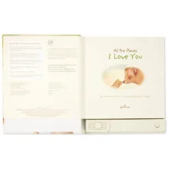 Hallmark All The Places I Love You Recordable Storybook With Music 10 Hallmark All The Places I Love You Recordable Storybook With Music -Hallmark shop All The Places I Love You Recordable Storybook With Music 1KOB1232 03
