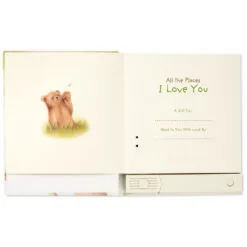 Hallmark All The Places I Love You Recordable Storybook With Music 11 Hallmark All The Places I Love You Recordable Storybook With Music -Hallmark shop All The Places I Love You Recordable Storybook With Music 1KOB1232 04