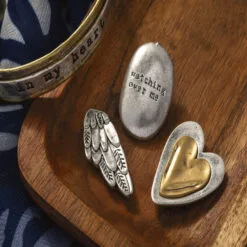 Demdaco Guardian Angel Wing Token -Hallmark shop Angel Wing Pocket Token 1008100032 04