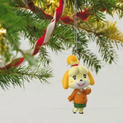 Hallmark Nintendo Animal Crossing™ Isabelle Ornament -Hallmark shop Animal Crossing Isabelle Keepsake Ornament 1899QXI6317 02