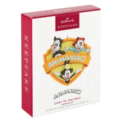 Hallmark Animaniacs™ Zany To The Max! Ornament -Hallmark shop Animaniacs Logo Keepsake Ornament 1899QXI6057 04