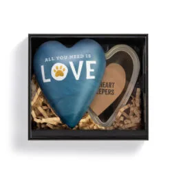 Demdaco All You Need Is Love Art Heart Keeper For Pet 7 Demdaco All You Need Is Love Art Heart Keeper For Pet -Hallmark shop Art Heart Resin and Metal Trinket Dish for Pet 1003480382 03