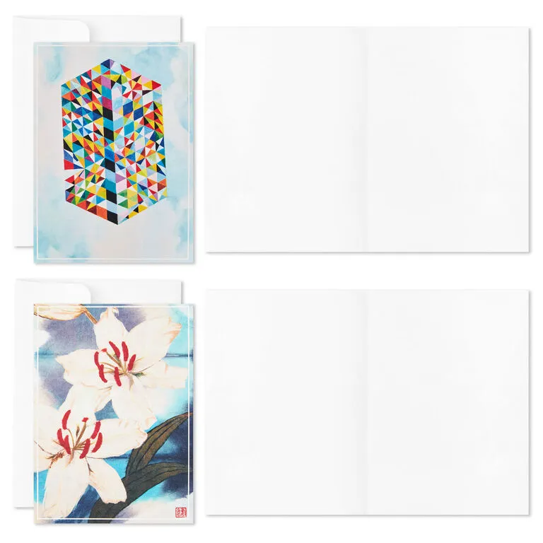 Hallmark ArtLifting Nature And Abstracts Blank Note Cards Assortment, Box Of 24 6 Hallmark ArtLifting Nature And Abstracts Blank Note Cards Assortment, Box Of 24 - Image 4