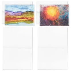 Hallmark ArtLifting Nature And Abstracts Blank Note Cards Assortment, Box Of 24 14 Hallmark ArtLifting Nature And Abstracts Blank Note Cards Assortment, Box Of 24 -Hallmark shop ArtLifting Nature Art Assorted Boxed Blank Cards 3SOM1334 05