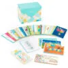 Hallmark Assorted All-Occasion Greeting Cards In Pastel Watercolor Organizer, Box Of 24 -Hallmark shop Assorted Fun AllOccasion Cards in Storage Box 5EBN1002 01