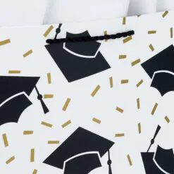 Hallmark 13" Assorted Grad Designs 3-Pack Large Gift Bags With Tissue Paper -Hallmark shop Assorted Grad Designs 3Pack Large Gift Bags With Tissue Paper 5GBC1015 04