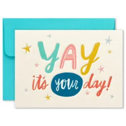 Hallmark Assorted Modern Lettering Blank Note Cards, Box Of 24 -Hallmark shop Assorted Modern Lettering Blank Note Cards 1499TYN2430 04