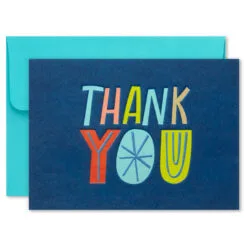 Hallmark Assorted Modern Lettering Blank Note Cards, Box Of 24 -Hallmark shop Assorted Modern Lettering Blank Note Cards 1499TYN2430 06