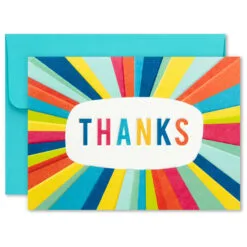 Hallmark Assorted Modern Lettering Blank Note Cards, Box Of 24 -Hallmark shop Assorted Modern Lettering Blank Note Cards 1499TYN2430 07