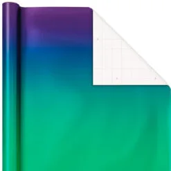 Hallmark Assorted Ombré Foil 3-Pack Wrapping Paper, 60 Sq. Ft Total -Hallmark shop Assorted Ombr Foil Wrapping Paper 5EWR2655 04