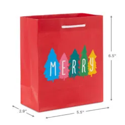 Hallmark 6.5" Sweet Surprises 8-Pack Small Christmas Gift Bags Assortment -Hallmark shop Assorted Small Christmas Gift Bags 5XGB1430 03