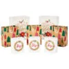 Hallmark Assorted Holiday Merry 8-Pack Small, Medium And Large Christmas Gift Bags -Hallmark shop Assorted Small Large Holiday Prints Christmas Gift Bags 5XGB1412 01