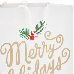 Hallmark Assorted Holiday Merry 8-Pack Small, Medium And Large Christmas Gift Bags -Hallmark shop Assorted Small Large Holiday Prints Christmas Gift Bags 5XGB1412 04