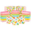 Hallmark Assorted Pastel Designs 8-Pack Small, Medium And Large Gift Bags