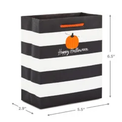 Hallmark 6.5" Assorted 8-Pack Stylish Halloween Small Gift Bags -Hallmark shop Assorted Stylish Halloween Small Gift Bags 5HGB1880 04