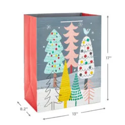 Hallmark 17" Assorted Mod Designs 3-Pack XXL Christmas Gift Bags -Hallmark shop Assorted XXL Mod Designs Christmas Gift Bags 5XGB1400 03
