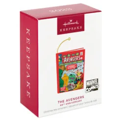 Hallmark Marvel Comics The Avengers 60th Anniversary Ornament -Hallmark shop Avengers Comic Book Keepsake Ornament 2099QXI7469 04
