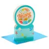 Hallmark All The Happiness Snow Globe Musical 3D Birthday Card With Motion 2 Hallmark All The Happiness Snow Globe Musical 3D Birthday Card With Motion -Hallmark shop Balloons Snow Globe Musical Motion 3DBirthday Card 1299WDR1212 01