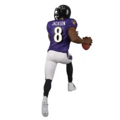 Hallmark NFL Baltimore Ravens Lamar Jackson Ornament -Hallmark shop Baltimore Ravens Lamar Jackson Keepsake Ornament 2299QXI7167 06