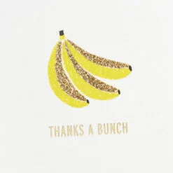 Hallmark Thanks A Bunch Boxed Blank Thank-You Notes, Pack Of 8 -Hallmark shop Banana Bunch Boxed Blank ThankYou Notes Multipack 1THK4117 03