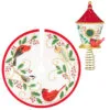 Hallmark Mini The Beauty Of Birds Christmas Tree Topper And Tree Skirt, Set Of 2 1 Hallmark Mini The Beauty Of Birds Christmas Tree Topper And Tree Skirt, Set Of 2 -Hallmark shop Beauty of Birds Mini Keepsake Tree Skirt and Topper 2599QSB6239 01