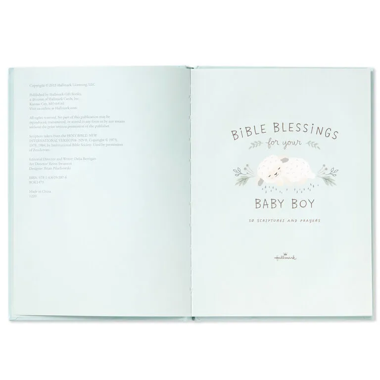 Hallmark Bible Blessings For Your Baby Boy Book 5 Hallmark Bible Blessings For Your Baby Boy Book - Image 3