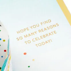 Hallmark Celebrating You Cake 3D Pop-Up Birthday Card -Hallmark shop Birthday Cake 3D PopUp Birthday Card 1299LAD2895 03