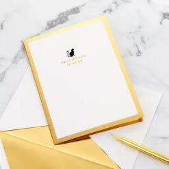 Hallmark Fun And Frightful 3D Pop-Up Halloween Card -Hallmark shop Black Cat on Pumpkins 3D PopUp Halloween Card 1299IEH1003 07