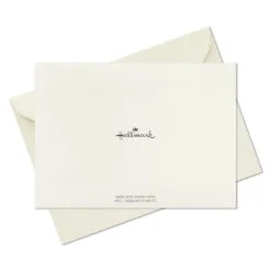 Hallmark Black Script Bulk Boxed Blank Thank-You Notes, Pack Of 40 -Hallmark shop Black Script Boxed Blank ThankYou Notes Multipack 1TYN2453 05