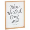 Hallmark Bless The Lord, O My Soul Wooden Quote Sign, 12x16 2 Hallmark Bless The Lord, O My Soul Wooden Quote Sign, 12x16 -Hallmark shop Bless the Lord O My Soul Wooden Quote Sign 1SNN1052 01