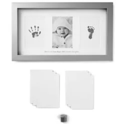 Hallmark Blessed Baby Handprint And Footprint Picture Frame Kit, 4x6 -Hallmark shop Blessed Baby Handprint and Footprint Picture Frame 1FRG2173 02