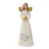 Blossom Bucket Awake Grateful Blessed Angel Figurine, 8" -Hallmark shop Blossom Bucket Awake Grateful Blessed Figurine 226613064 01