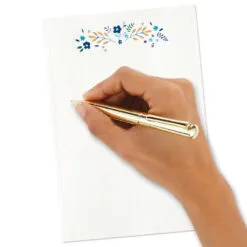 Hallmark Blue Floral Stationery Set, Box Of 20 -Hallmark shop Blue Floral Stationery Set 1499STN1140 04