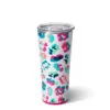 Swig Party Animal Stainless Steel Tumbler, 22 Oz. -Hallmark shop BluePink Leopard Print Insulated Cup With Lid S102C22PA 01