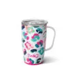 Swig Party Animal Stainless Steel Travel Mug, 18 Oz. 1 Swig Party Animal Stainless Steel Travel Mug, 18 Oz. -Hallmark shop BluePink Leopard Print Insulated Mug With Lid S102C18PA 01