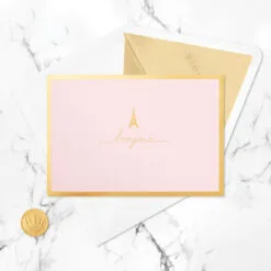 Hallmark Bonjour Eiffel Tower 3D Pop-Up Hello Card -Hallmark shop Bonjour Eiffel Tower 3D PopUp Hello Card 1299LAD9664 06