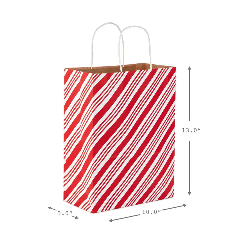 Hallmark 13" Bright Fun 12-Pack Assorted Christmas Gift Bags 5 Hallmark 13" Bright Fun 12-Pack Assorted Christmas Gift Bags - Image 3