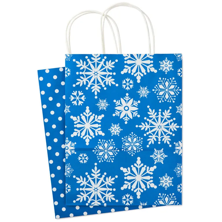 Hallmark 13" Bright Fun 12-Pack Assorted Christmas Gift Bags 8 Hallmark 13" Bright Fun 12-Pack Assorted Christmas Gift Bags - Image 6