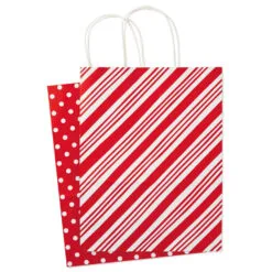 Hallmark 13" Bright Fun 12-Pack Assorted Christmas Gift Bags 21 Hallmark 13" Bright Fun 12-Pack Assorted Christmas Gift Bags -Hallmark shop Bright Fun 12 Assorted Large Christmas Gift Bags 5XGB2812 10