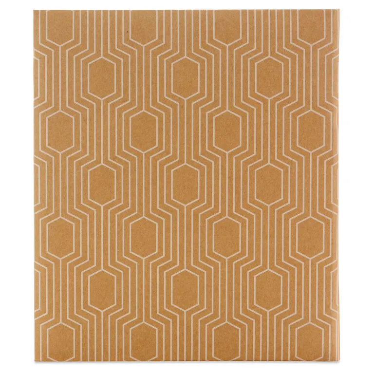 Hallmark Hexagons On Kraft Large Refillable Photo Album 7 Hallmark Hexagons On Kraft Large Refillable Photo Album - Image 5