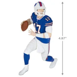 Hallmark NFL Buffalo Bills Josh Allen Football Legends Ornament -Hallmark shop Buffalo Bills Josh Allen Keepsake Ornament 2299QXR8247 03